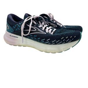 Brooks Glycerin 20 Women's Running Shoes Navy Blue Purple Size 8